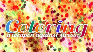 Coloring Weapon Against Stress Photo