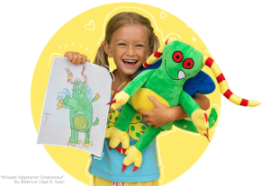 Turn Your Coloring Page Into A Stuffed Animal at Budsies.com
