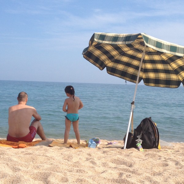 On The Beach in Spain Photo