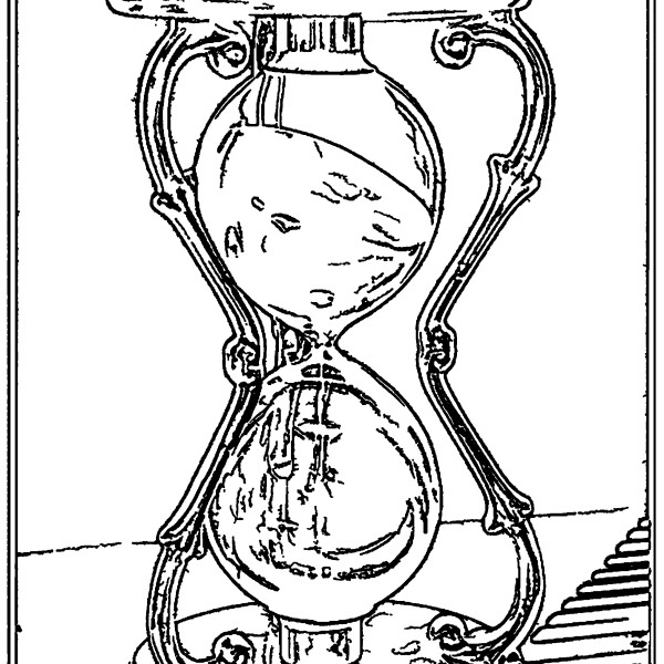Time Coloring Page