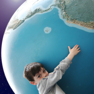 Holding Earth Photo