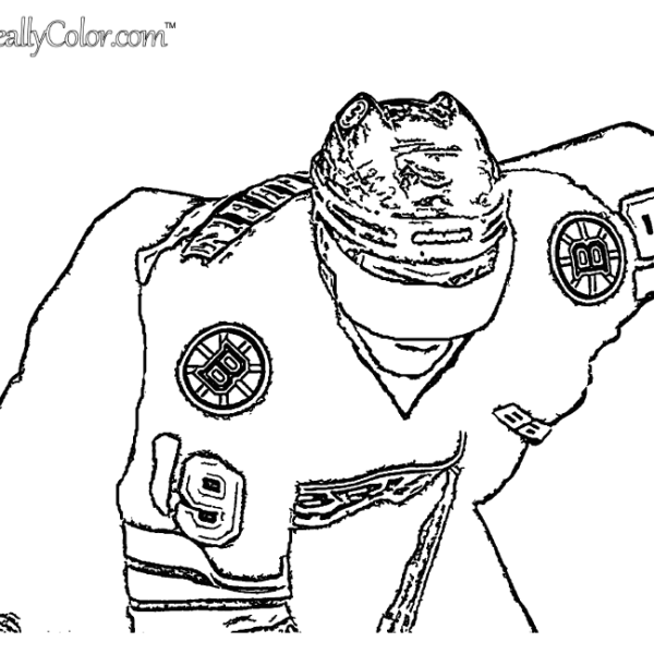 Tyler Seguin Boston Bruins Coloring Page