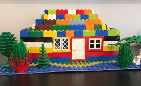 ReallyColor - Lego House Photo