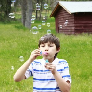 ReallyColor User Hall of Fame - Blowing Bubbles Photo
