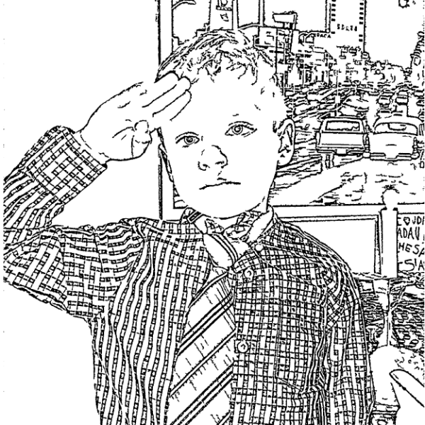 ReallyColor User Hall of Fame - Yes Sir! Coloring Page