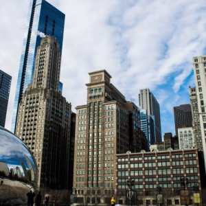 ReallyColor - Chicago Skyline Photo