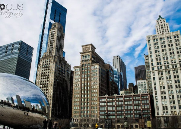 ReallyColor - Chicago Skyline Photo