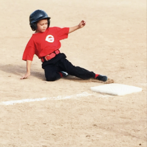 ReallyColor User Hall of Fame - Baseball Safe Slide Photo