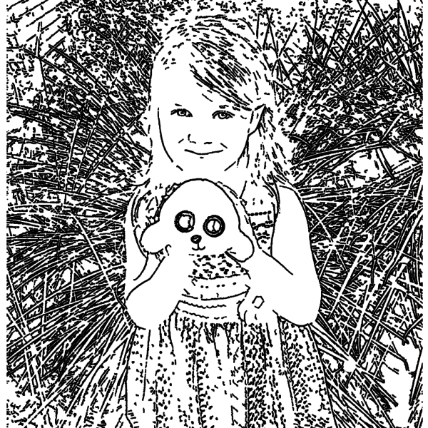 ReallyColor Hall of Fame - Stuffie Love Coloring Page