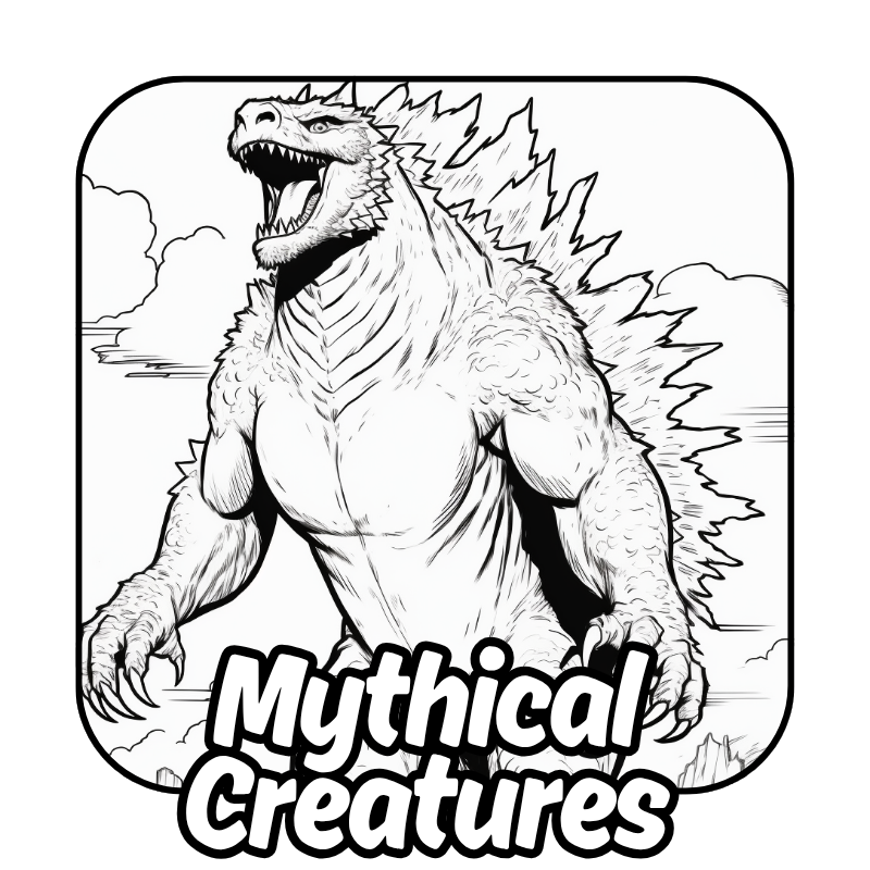 Mythical Creatures coloring pages category free