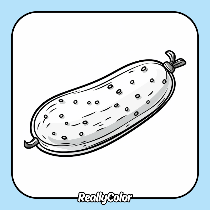 Pickle coloring pages