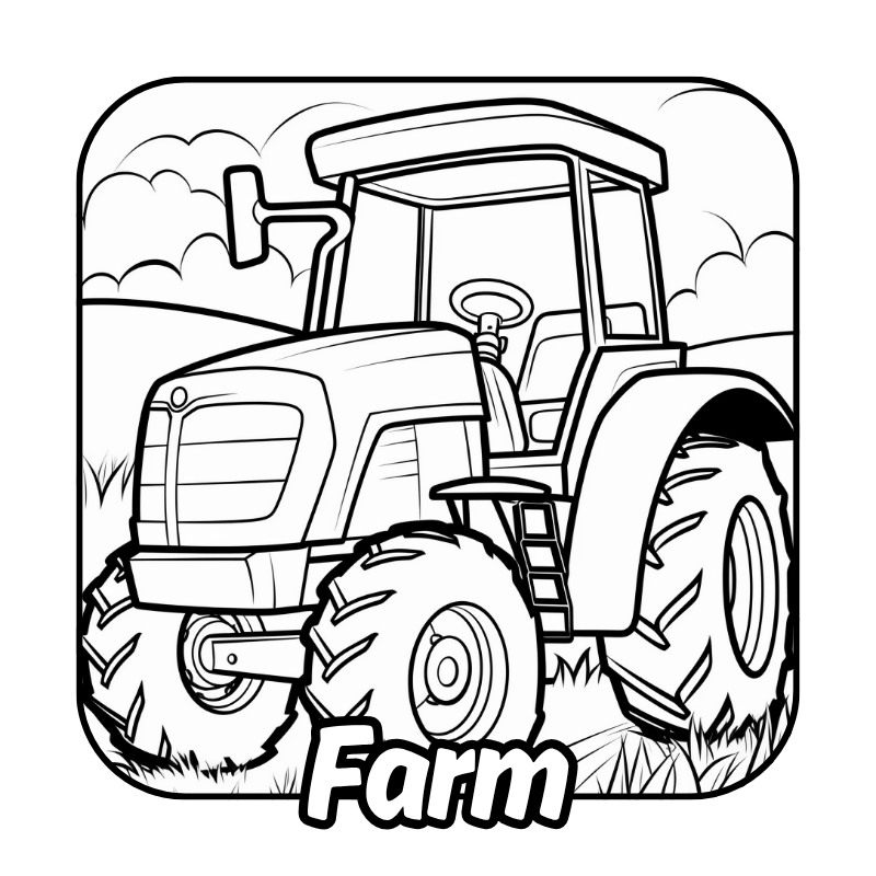 Farm - Free Coloring Pages