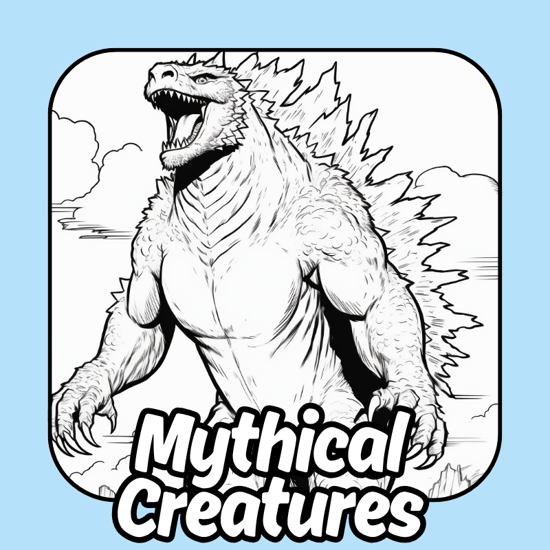 Mythical Creatures coloring pages category free