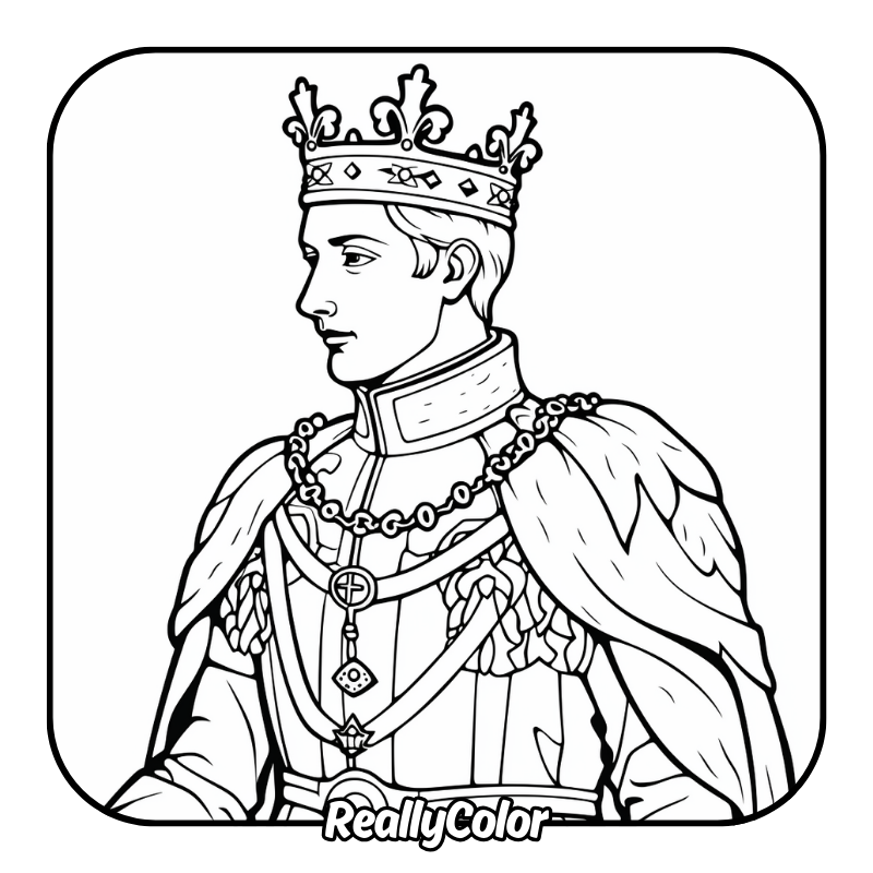 Free printable Prince coloring pages