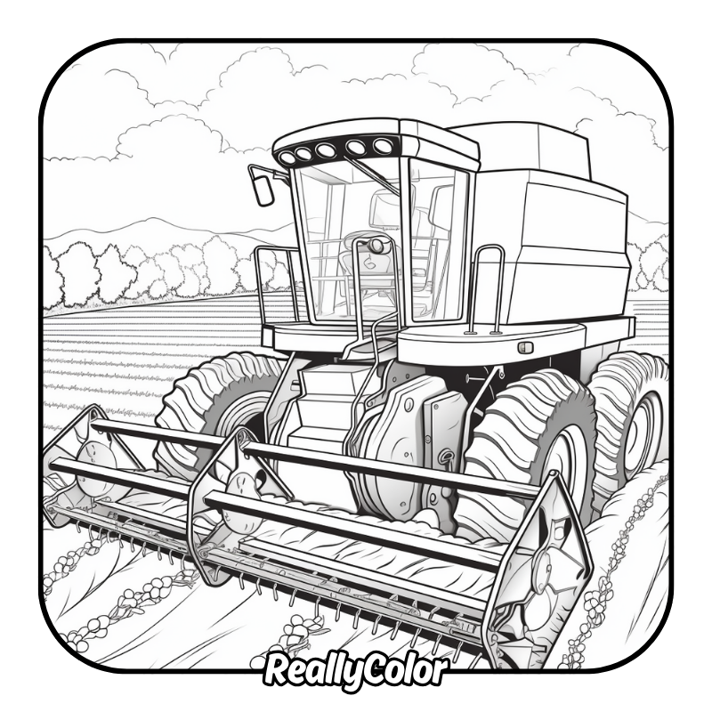 Free printable Combine coloring pages